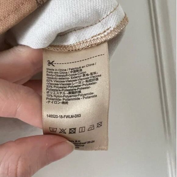 Scotch and Soda Stargazer Cougar Print Ruffle Top - Picture 5 of 6